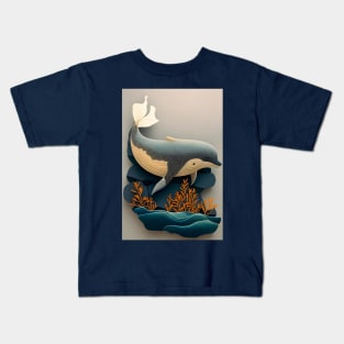 Porpoise - Inuit Art Kids T-Shirt